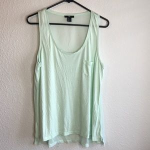 🌴H&M Seafoam Green Tank Top
